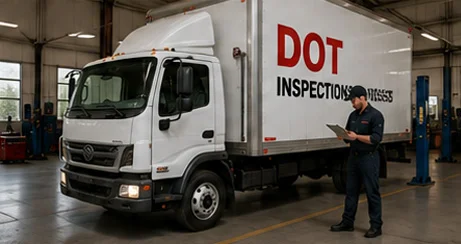 DOT truck inspection