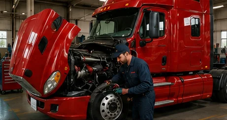 Truck repair service